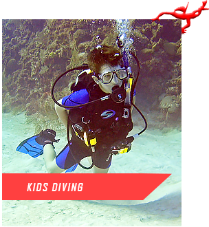 KIDS DIVING